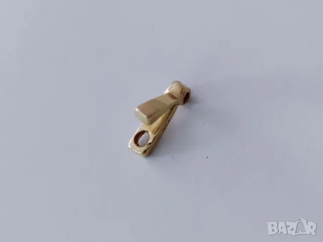 златна висулка 43038-3, снимка 2 - Колиета, медальони, синджири - 22579356