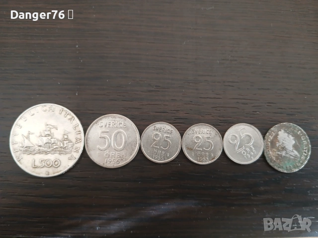 Продавам  17 броя сребърни монети , снимка 13 - Нумизматика и бонистика - 54070912