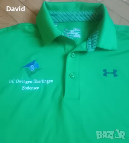 Оригинална поло фланелка Under Armour Performance HeatGear, снимка 3 - Тениски - 50082715