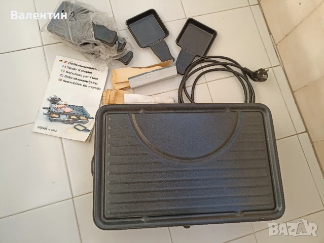 Електрическа скара с незалепващо тефлоново покритие