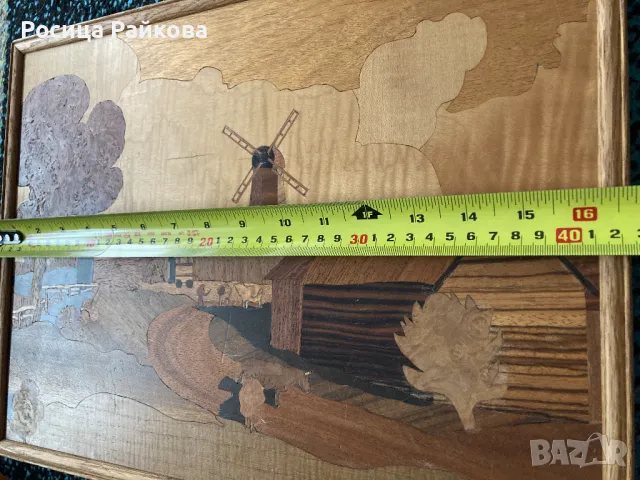 Картина от дърво, снимка 8 - Антикварни и старинни предмети - 50272007