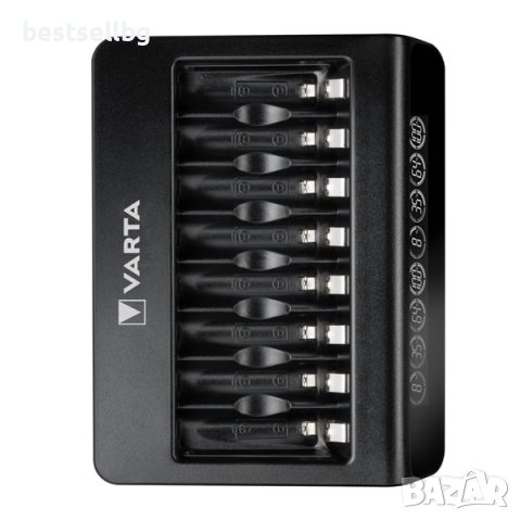 Зарядно устройство за зареждане до 8бр батерии Varta LCD Multi Charger, снимка 7 - Друга електроника - 39074653