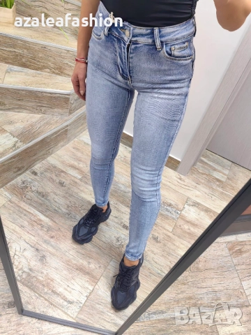 Дънки слим фит с push up ефект, снимка 8 - Дънки - 52733657