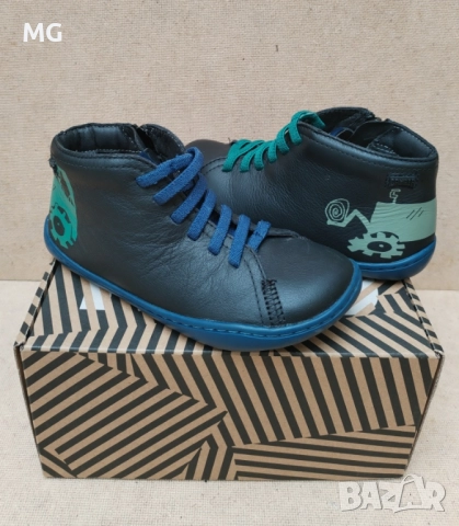 Camper TWS kids детски обувки от естествена кожа с цип #EU28/17см., снимка 14 - Детски обувки - 51945089