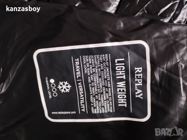 Replay jacket - страхотно мъжко яке КАТО НОВО ХЛ, снимка 11 - Якета - 51989760