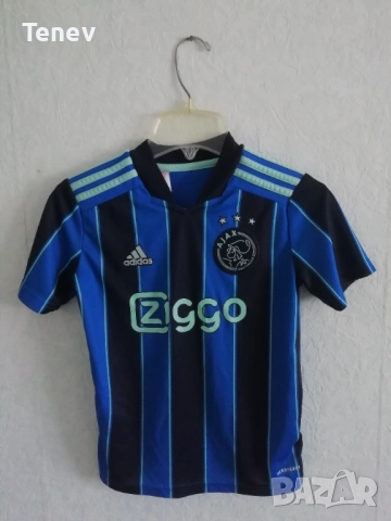 Аякс Амстердам Адидас нова оригинална тениска фланелка 9-10г Ajax Adidas 