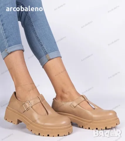 Дамски ежедневни обувки на платформа от еко кожа Belever, 2цвята , снимка 2 - Дамски ежедневни обувки - 49256898