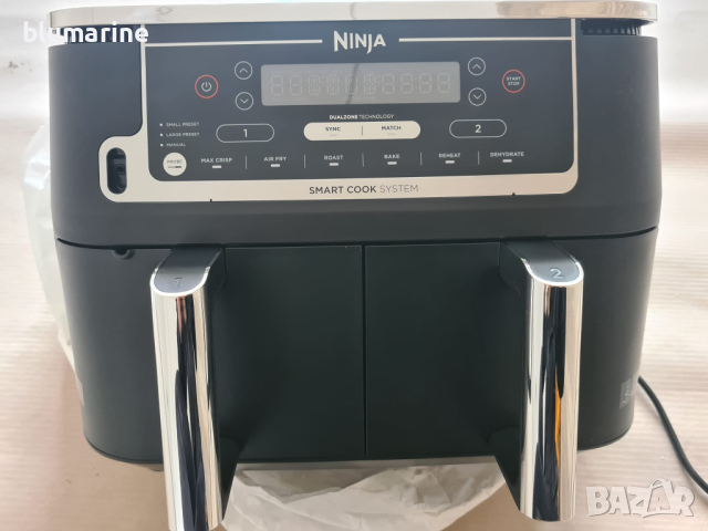 Ninja Foodi MAX Dual Zone Air Fryer [AF451UK] Smart Cook System, 9.5L 