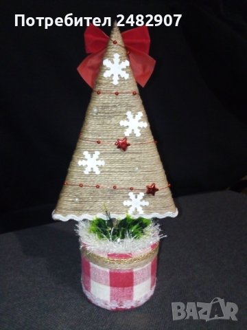 Ръчно изработена Коледна декорация , снимка 4 - Коледни подаръци - 39050606