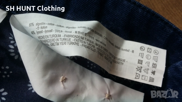 ZARA Размер 34 дълбок панталон с паднало дъно 17-55, снимка 18 - Панталони - 52727935