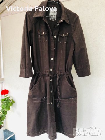 Супер рокля тип риза CECIL твърд памук, снимка 14 - Рокли - 30757383