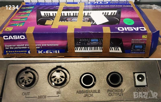 Синтезатор клавир CASIO CTK-631 с динамична клавиатура 5 октави, снимка 12 - Синтезатори - 52674988