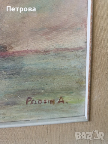 маслена картина върху платно. , снимка 3 - Картини - 54155292