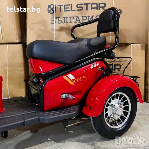 Електрическа триколка Класик 1500W високопроизводителни батерии от последно поколение BLACK GOLD с у, снимка 4 - Мотоциклети и мототехника - 52407239