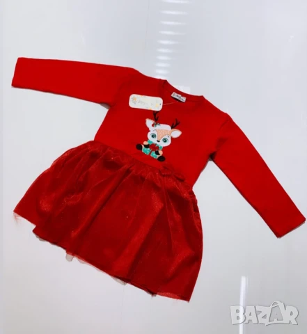 Детска коледна рокля 