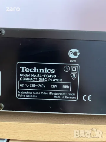 Компакт диск плеър Technics SL-PG490, снимка 8 - Аудиосистеми - 56119307