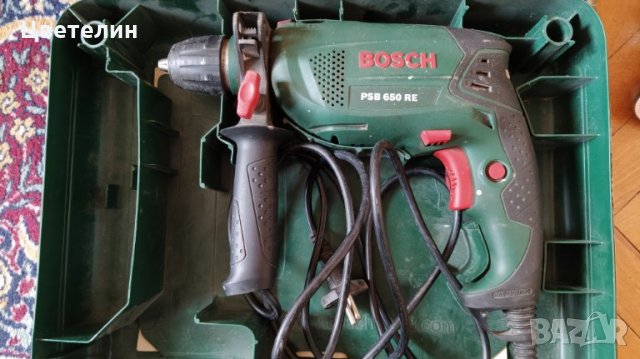 Bosch PSB 650 RE - ударна дрелка, снимка 3 - Бормашини - 31960411