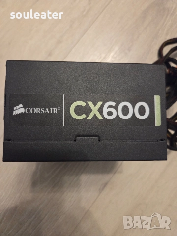 Corsair CX600 PSU Захранване, снимка 2 - Захранвания и кутии - 52755070