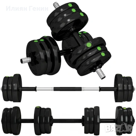 Комплект дъмбели SPORTNOW 2 в 1, снимка 10 - Фитнес уреди - 54349631