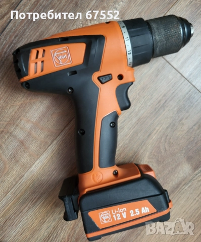 Винтоверт комплект Fein 12V. Цената е крайна!, снимка 4 - Винтоверти - 52860312