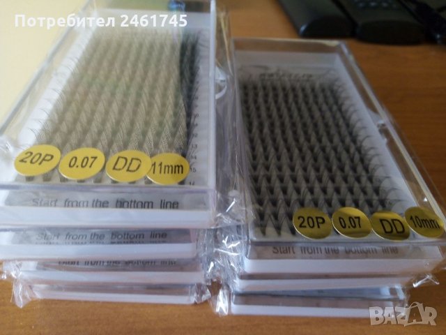 Мигли снопчета за обем