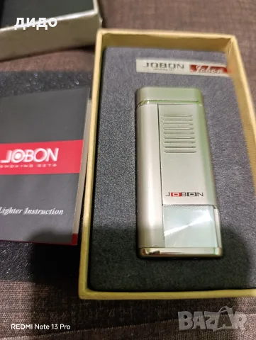 Луксозна ветроустойчива запалка JOBON , снимка 2 - Запалки - 56149986