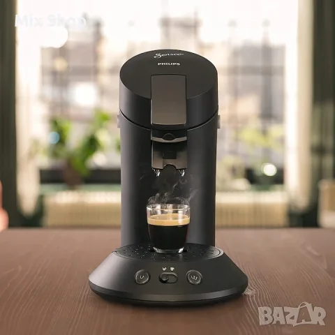Нова Еспресо машина Philips Senseo Original Plus, 0.7 л, 1 бара, снимка 3 - Друга електроника - 55788637
