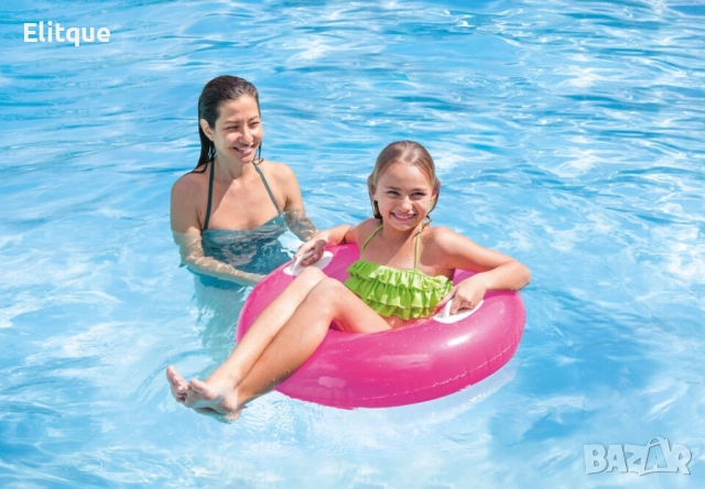 Голям пояс с ръкохватки за идеално плуване и забавления, снимка 3 - Други стоки за дома - 52888798