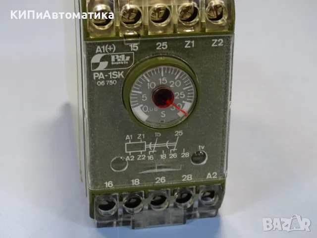 реле време Pilz PA-1SK/30s safety relay 220/250V, снимка 5 - Резервни части за машини - 48546181