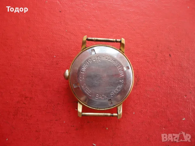 Позлатен часовник Junghans Tyiplastic 17 Jewels, снимка 5 - Мъжки - 56208669