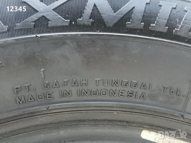 185R14C 9мм грайфер-№581, снимка 13 - Гуми и джанти - 44348404