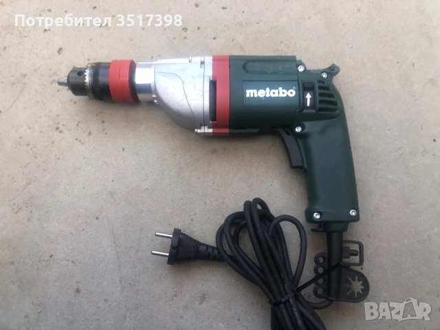 Дрелка Metabo с сменяем патроник 