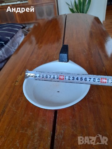 Стар емайлиран омлетен тиган,тиганче #8, снимка 3 - Други ценни предмети - 39433676