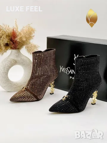 Yves Saint Laurent ⚜️ Balmain ⚜️Yves Saint Laurent ⚜️Дамски Боти , снимка 9 - Дамски боти - 56220452