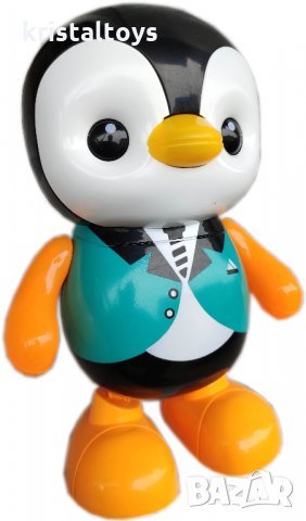 Детска занимателна играчка Танцуващ Пингвин със светлина и звук, снимка 1