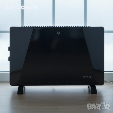 Конвекторен отоплител Rosberg – 2500W, снимка 2 - Отоплителни печки - 53084779