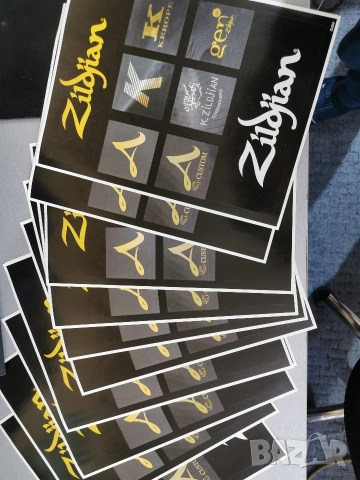 Колекция рекламни плакати банери стикери Ibanez Zildjian Tama Peavey Marshall, снимка 9 - Колекции - 54041529