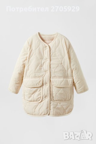 Ново Zara двулицево пухено палто/яке, размер 13-14 г. (164 см)