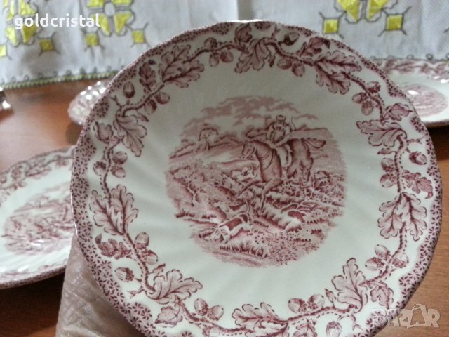 Английски порцелан чинийки, снимка 2 - Антикварни и старинни предмети - 40556790