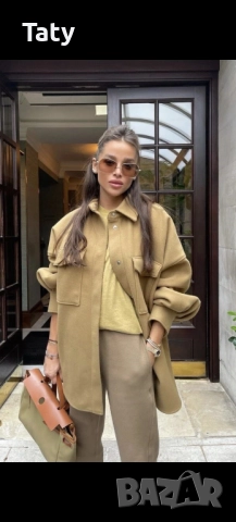 Палто тип риза, снимка 2 - Палта, манта - 52884020