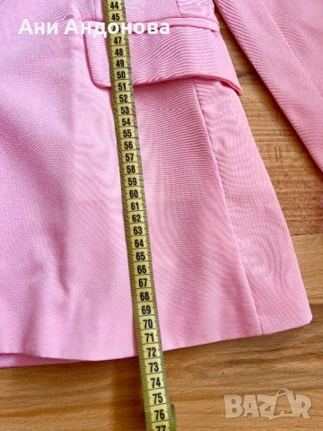 Розово сако с пера, снимка 3 - Сака - 51767292