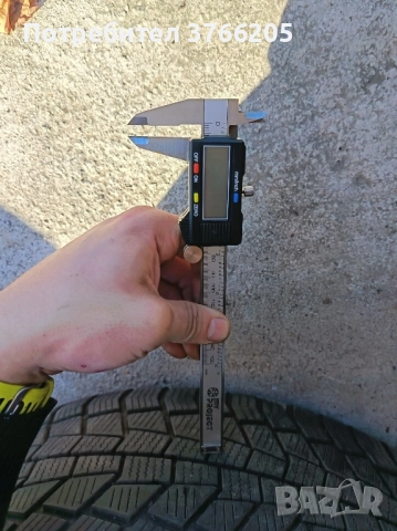 17ки железни джанти със зимни гуми 5х107, снимка 4 - Гуми и джанти - 52415885