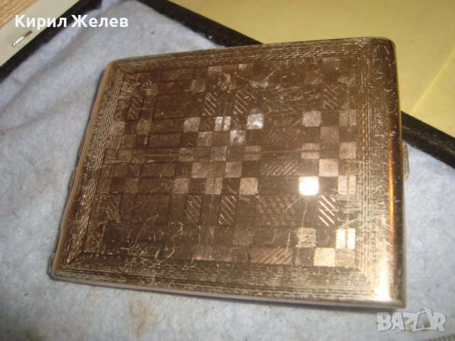 СТАРА ПОЗЛАТЕНА MADE in CHINA РЕТРО - ВИНТИДЖ КОЛЕКЦИОНЕРСКА ОРНАМЕНТИРАНА ТАБАКЕРА 32197, снимка 7 - Колекции - 38289046