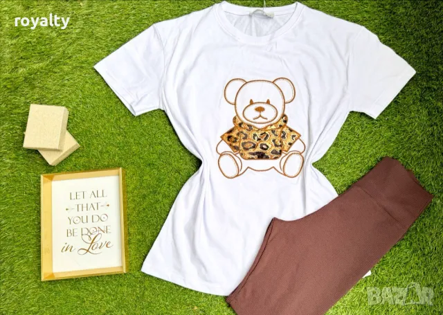 Памучни дамски комплекти , снимка 6 - Спортни екипи - 49756087