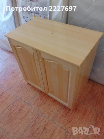 Шкаф -МАСИВ. С размери 83/85/50 см. Наличен!, снимка 2 - Шкафове - 50711599