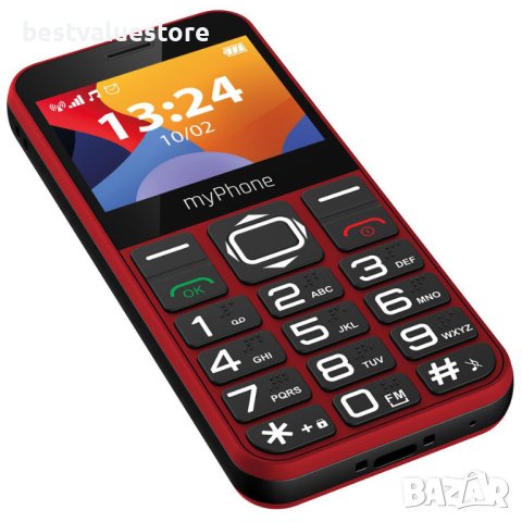 Мобилен Телефон Gsm Myphone Halo 3 Red 2.31 ", Задна Камера 0.3 Mpx, снимка 4 - Други - 42860710