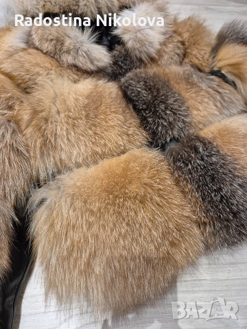 Палто от сребърна лисица , снимка 4 - Палта, манта - 53167286