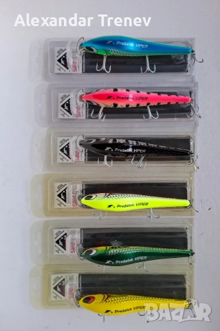 Морски воблери PREDATEK, снимка 2 - Такъми - 52614752