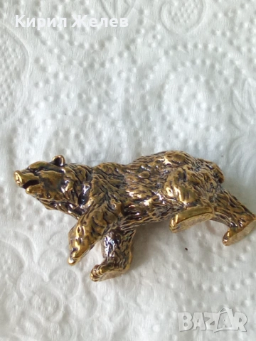 Бронзова фигурка на 🐻 мечка 45442