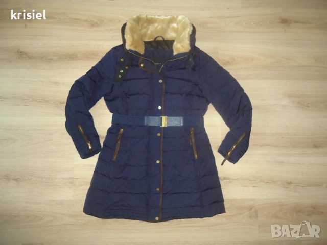 ZARA--ТОПЛО ПУХЕНКА С ГЪШИ ПУХ--М номер, снимка 2 - Якета - 52635011